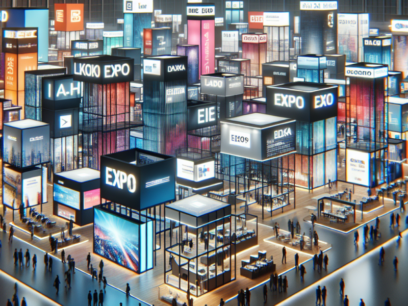 Cost-effective solutions with modular stands for exhibitions