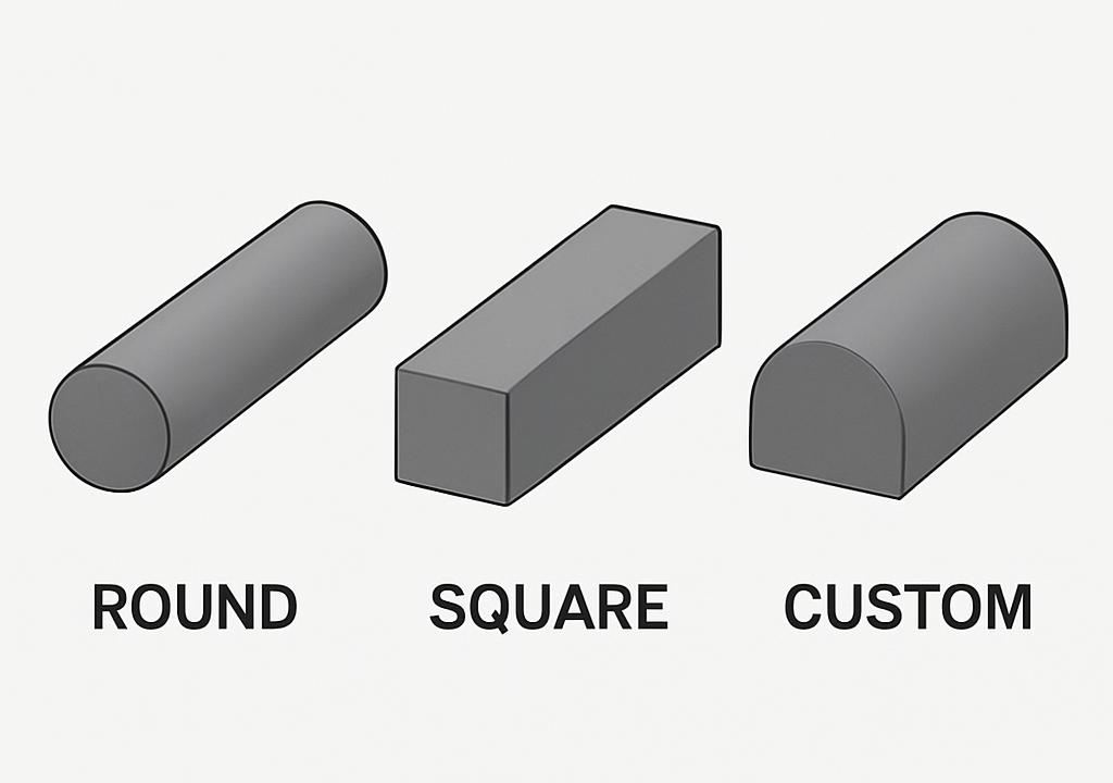 Ranking silicone cords – round vs square vs custom profiles: what to pick and why