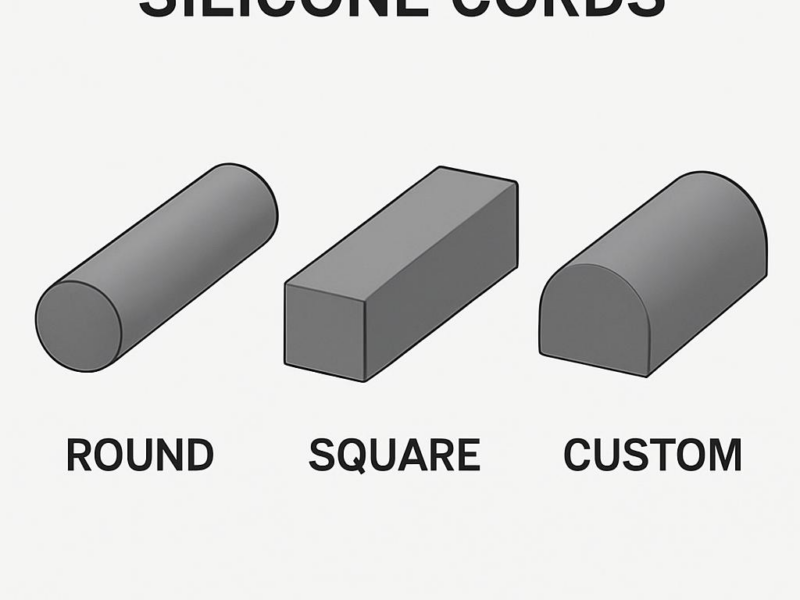 Ranking silicone cords – round vs square vs custom profiles: what to pick and why