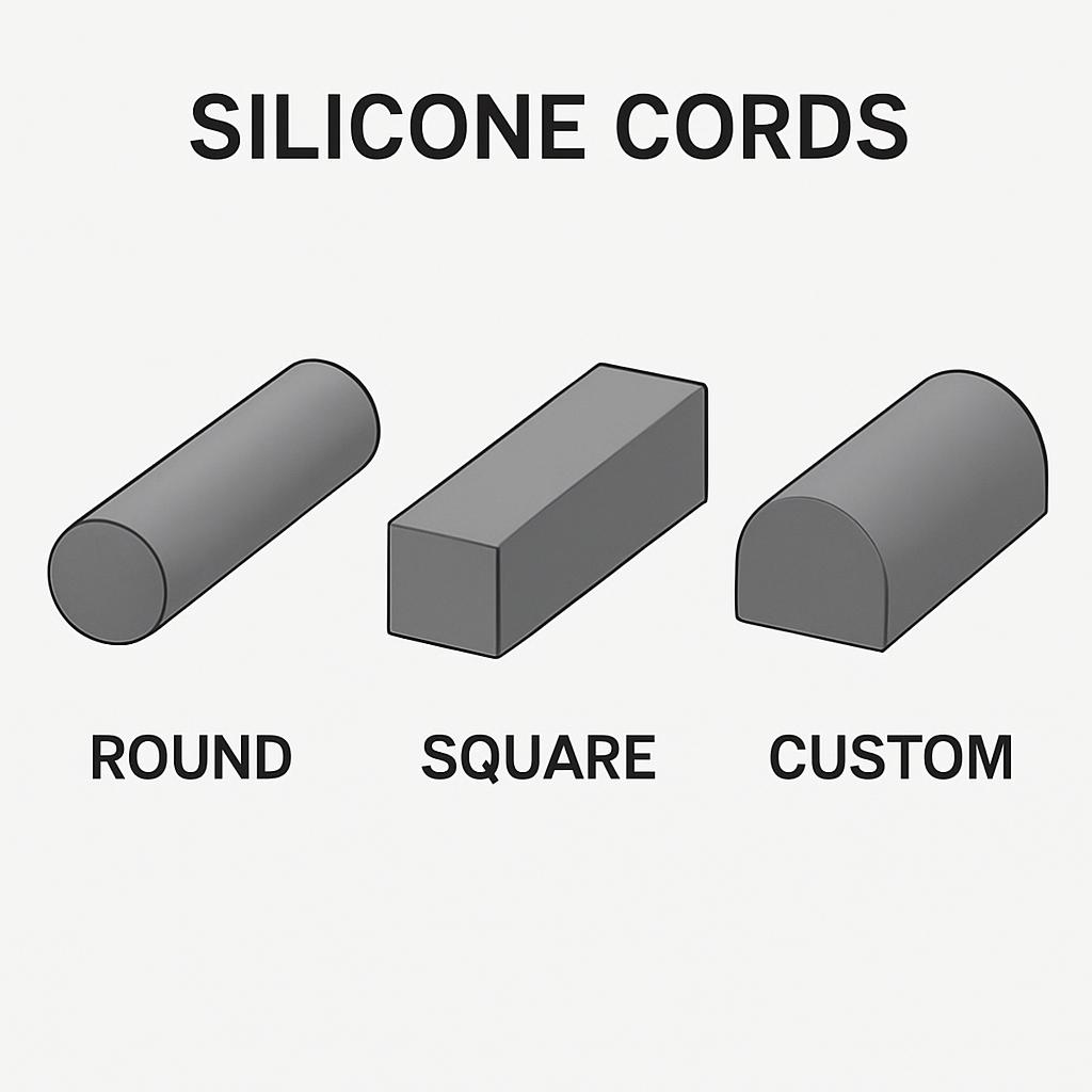 Ranking silicone cords – round vs square vs custom profiles: what to pick and why