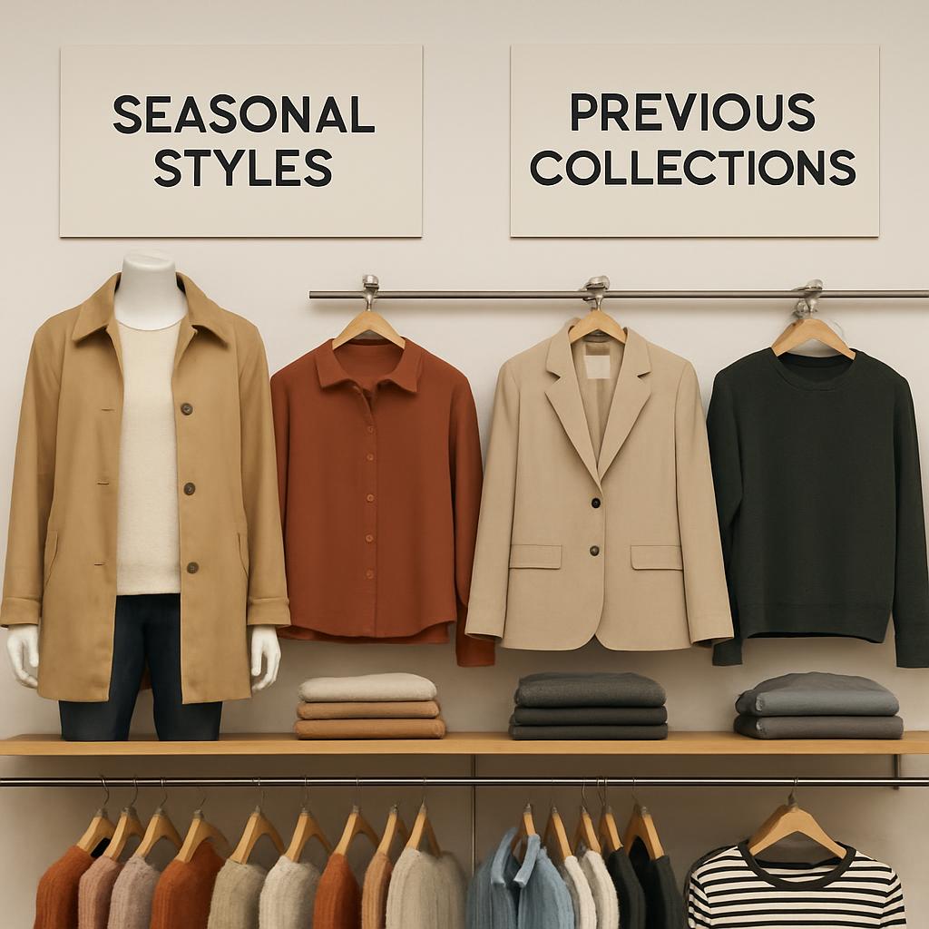 Are branded clothes wholesale always from previous collections?