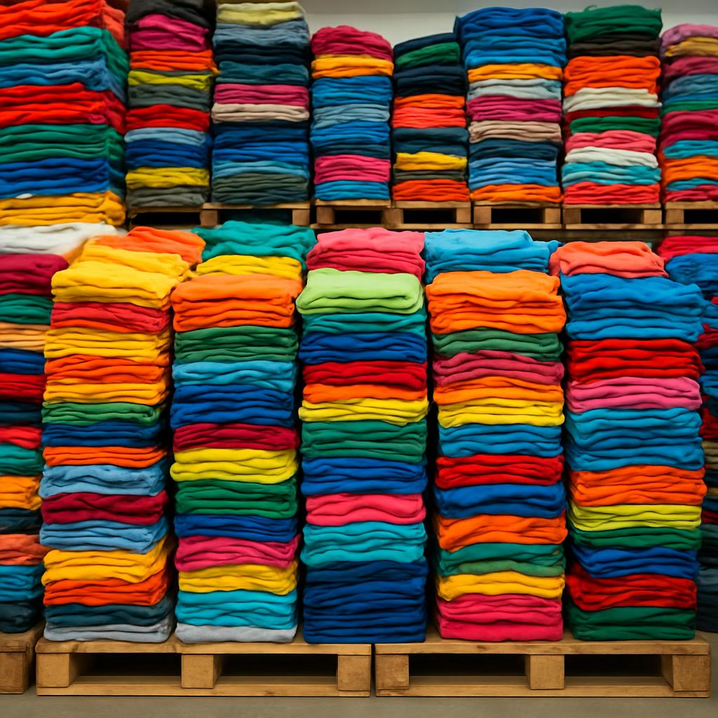 What are clothing pallets and what do they contain?