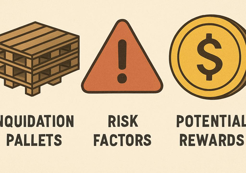 What risks should you consider before buying liquidation pallets?