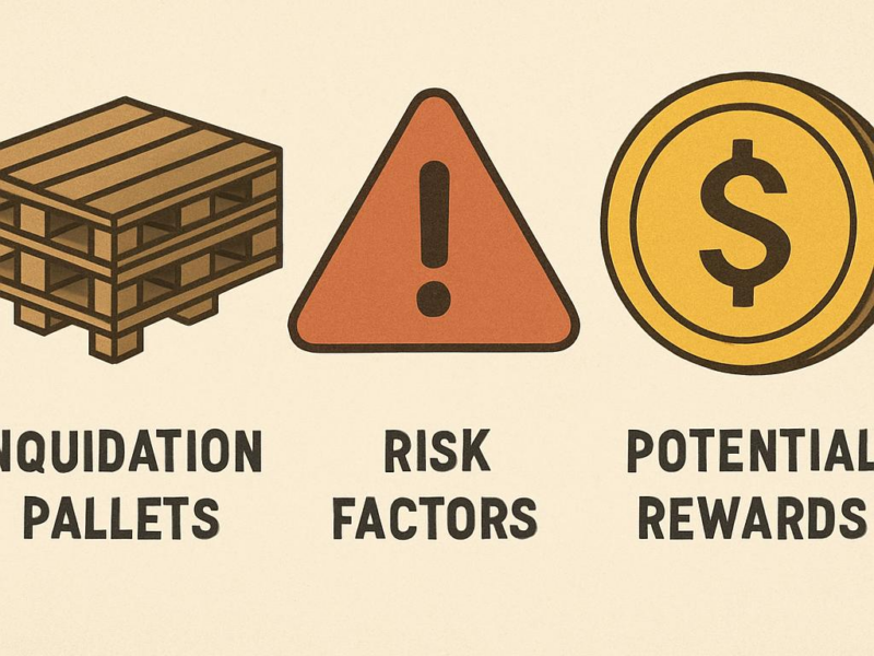 What risks should you consider before buying liquidation pallets?