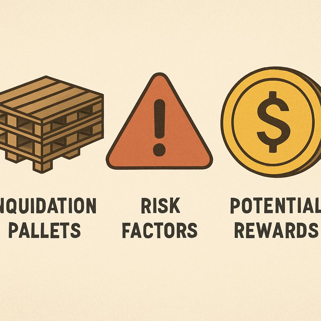 What risks should you consider before buying liquidation pallets?