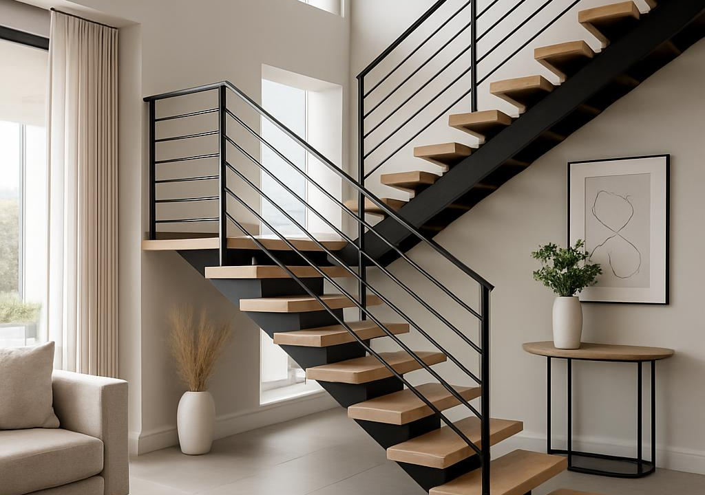 Open stairs – ranking of variants and how they transform the look of your interior