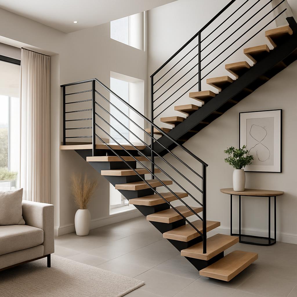Open stairs – ranking of variants and how they transform the look of your interior