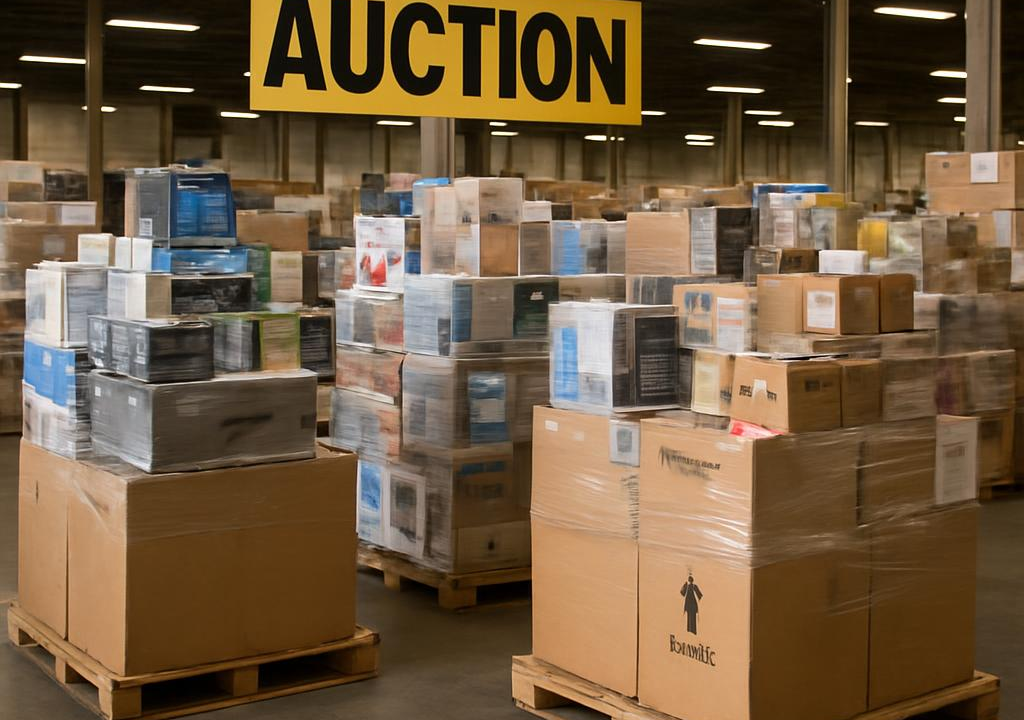 Pallet auctions – how to buy smarter and resell with profit?