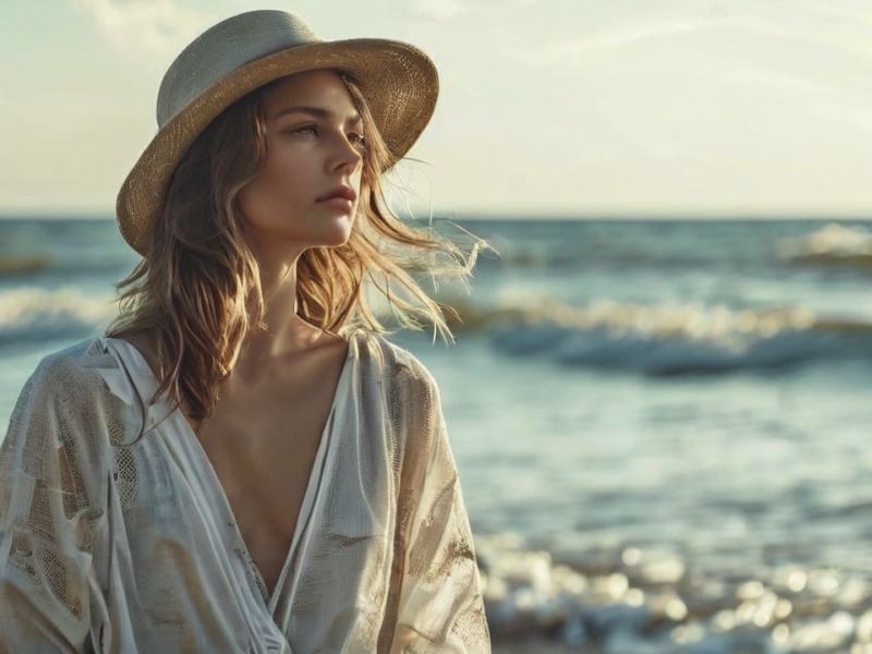 Sukienka plażowa na wakacje: 10 inspirujących stylizacji na każdą okazję=== — ilustracja