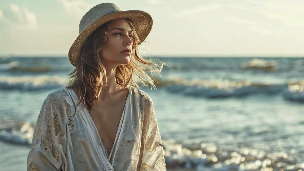 Sukienka plażowa na wakacje: 10 inspirujących stylizacji na każdą okazję=== — ilustracja