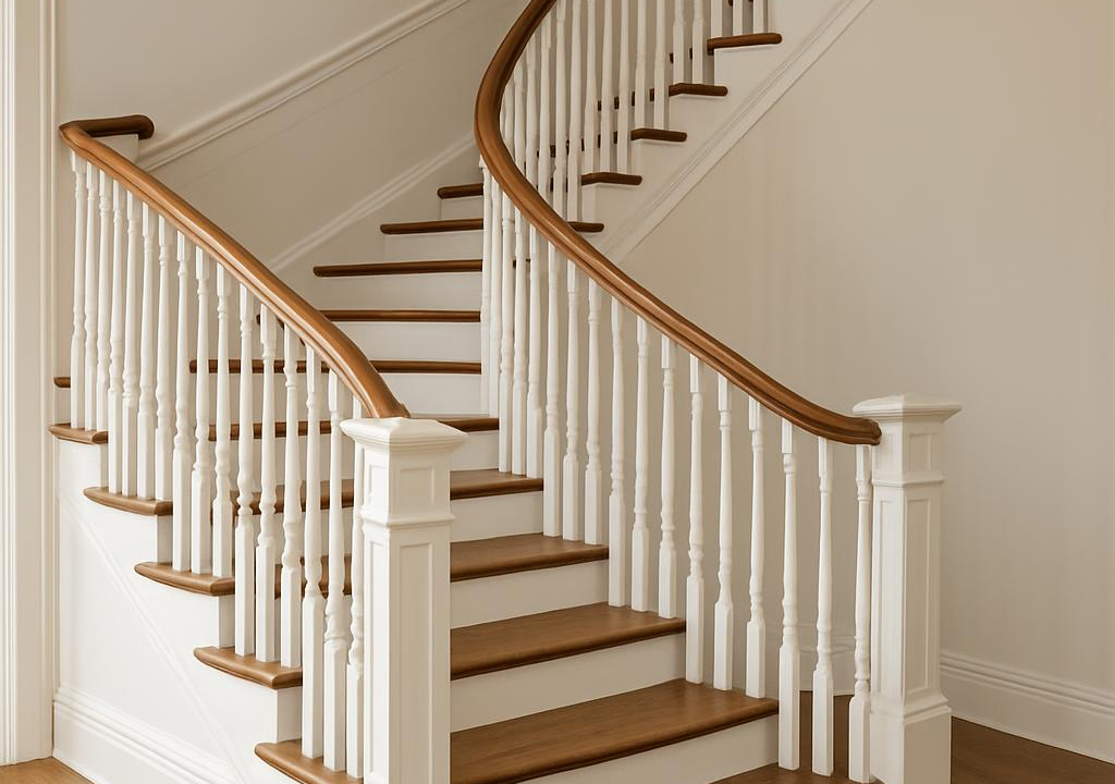 U shaped winder stairs - advantages for both functionality and aesthetics