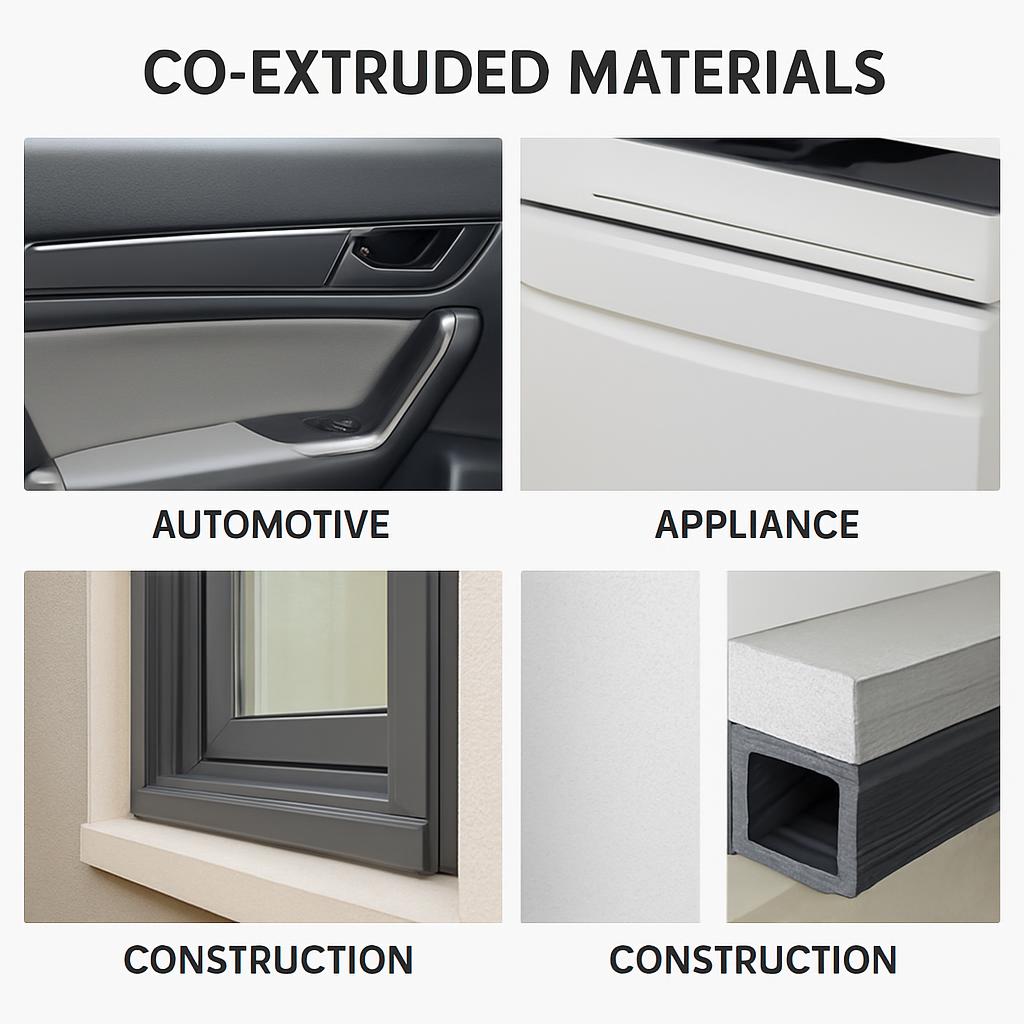 Co-extrusion technology – applications in automotive, appliances and construction